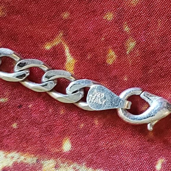 Miami Cuban Link Italian Sterling Silver - Picture 5 of 7